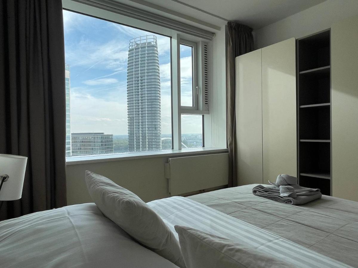 ברטיסלאבה Sag Panorama Apartment 3 Rooms 19Th Floor Great View Free Parking מראה חיצוני תמונה