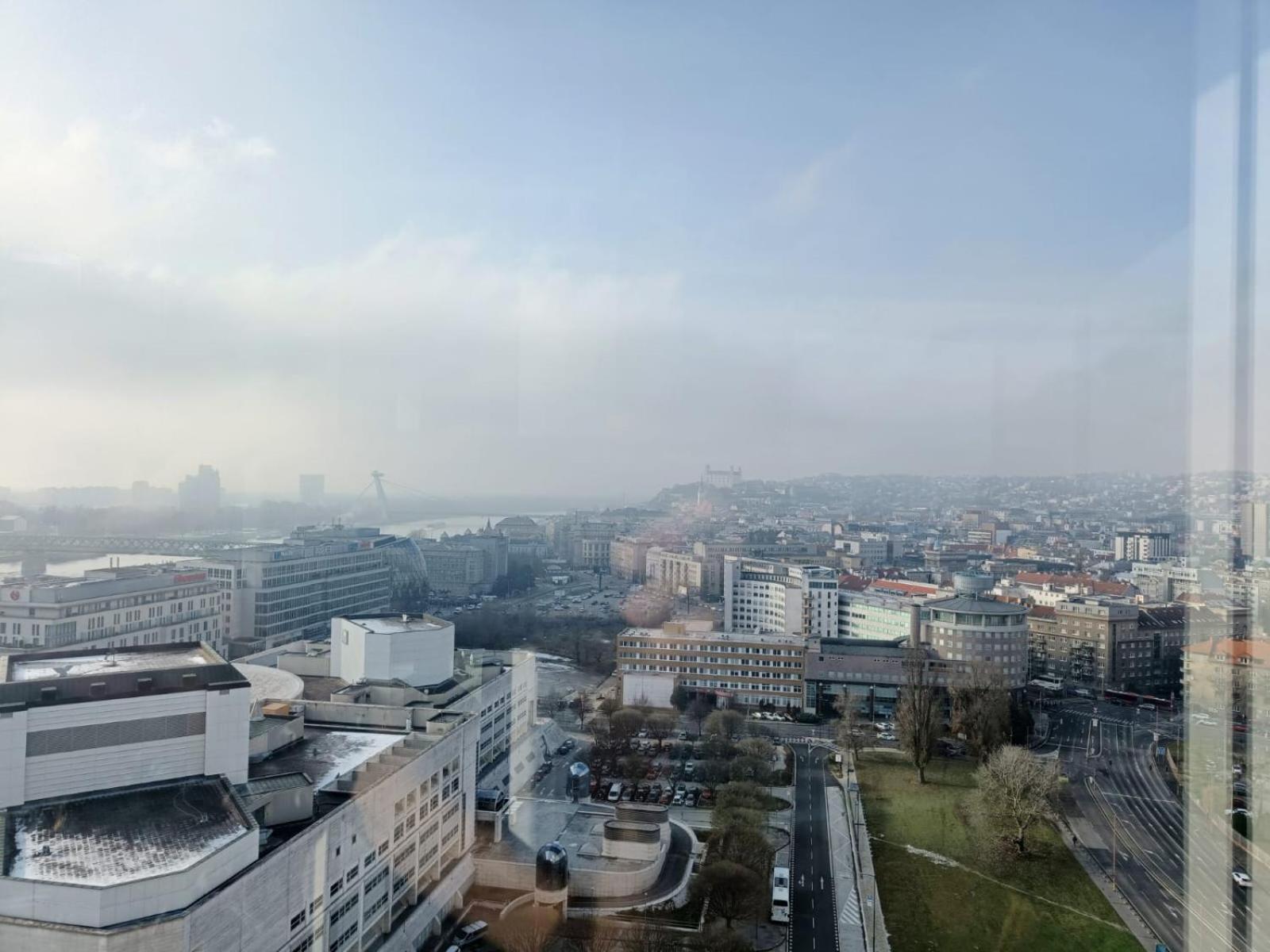 ברטיסלאבה Sag Panorama Apartment 3 Rooms 19Th Floor Great View Free Parking מראה חיצוני תמונה